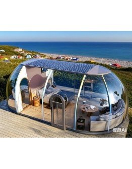 Promotional Multi-Person Large Transparent Outdoor Camping Dome Tent Starry House Capsule for Hotels Weddings Parties