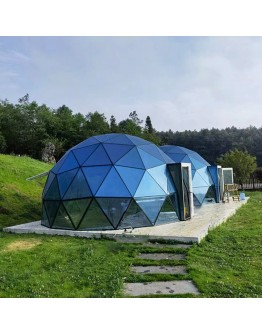 FEAMONT Glass Dome Tent Luxury Accommodation Ecotourism Nature Immersion Deluxe Tent Scenic Views Ecological Geodesic Dome Tent